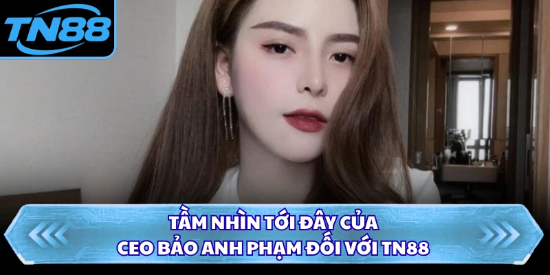 Tầm nhìn tới đây của CEO Bảo Anh Phạm đối với TN88
